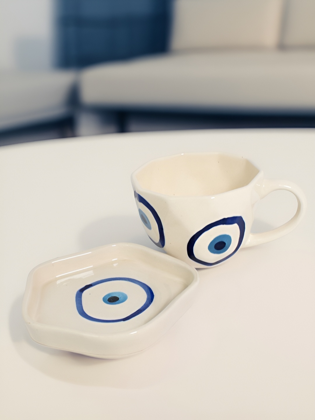 The Decor Lane Multicoloured Handcrafted and Hand Painted Printed Ceramic Glossy Mugs Set of Cups and Mugs, Multi
The Decor Lane Multicoloured Handcrafted and Hand Painted Printed Ceramic Glossy Mugs Set of Cups and Mugs, Multi