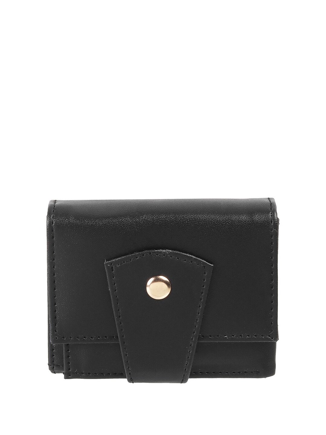 WALKWAY by Metro Women Two Fold Wallet, Black