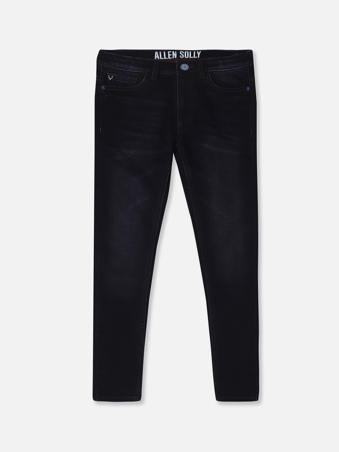Allen Solly Junior Boys Skinny Fit Mid-Rise Dark Shade Clean Look Stretchable Jeans, Black
Allen Solly Junior Boys Skinny Fit Mid-Rise Dark Shade Clean Look Stretchable Jeans, Black