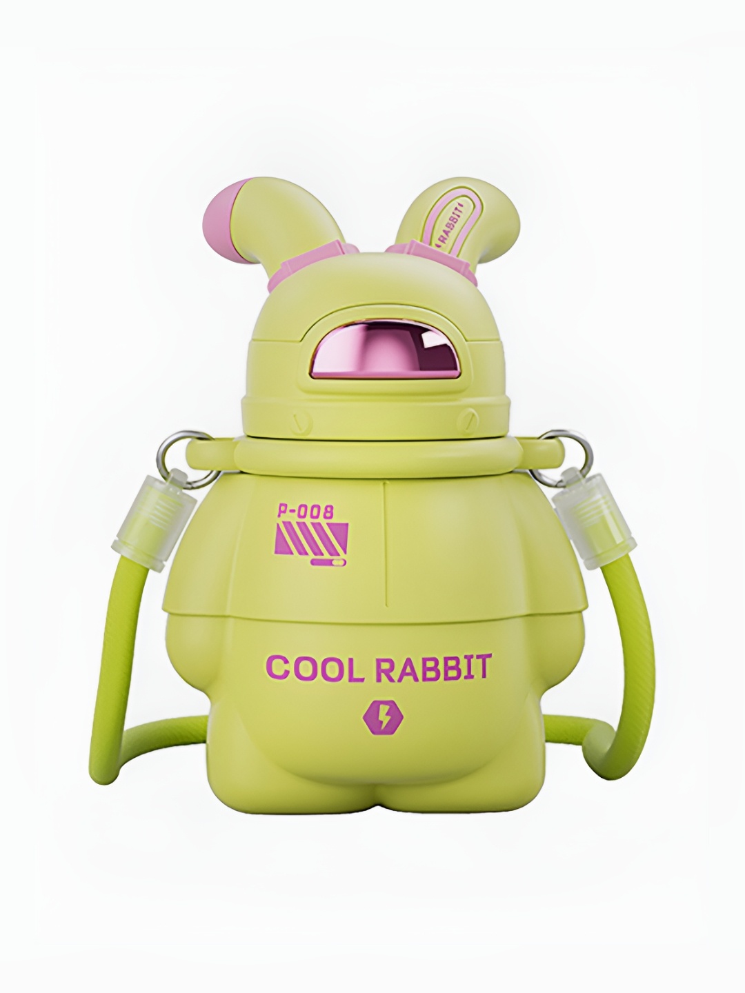 Little Surprise Box LLP Green & Pink Stainless Steel Single Wall Vacuum Water Bottle
Little Surprise Box LLP Green & Pink Stainless Steel Single Wall Vacuum Water Bottle