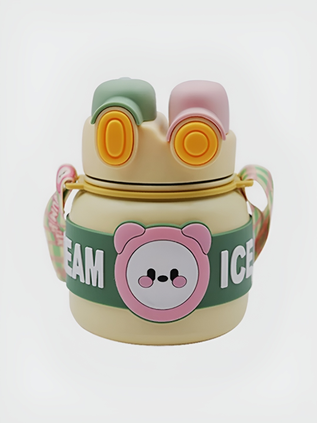 Little Surprise Box LLP Yellow & Green Stainless Steel Single Wall Vacuum Water Bottle
Little Surprise Box LLP Yellow & Green Stainless Steel Single Wall Vacuum Water Bottle