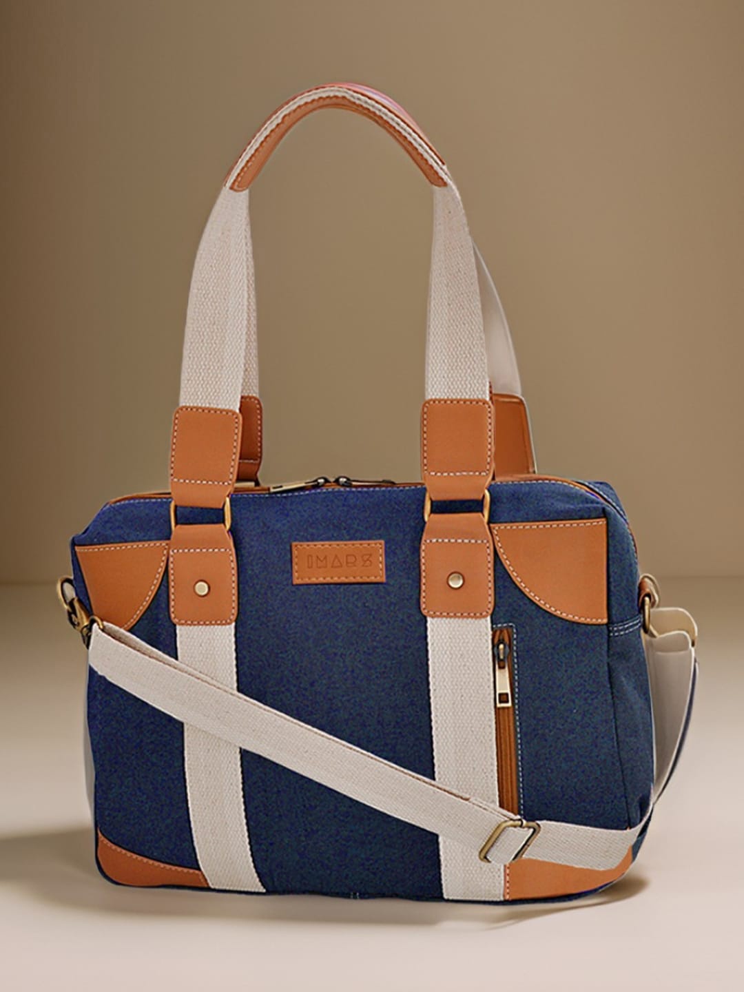 IMARS Colourblocked Messenger Bag, Blue