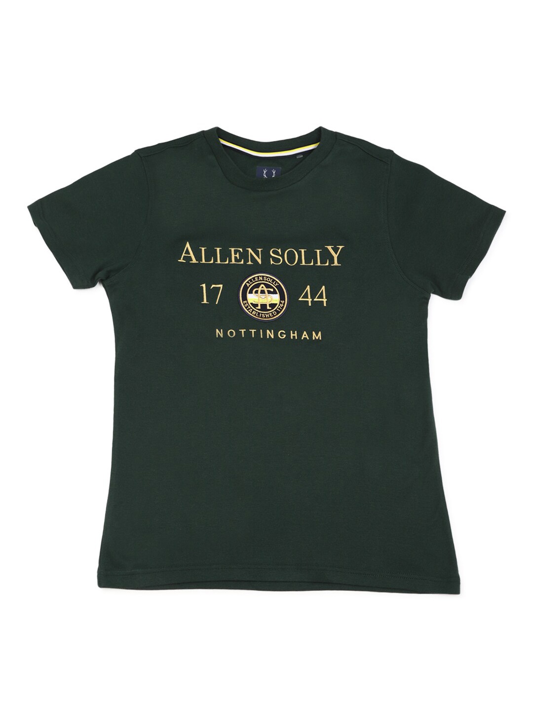 Allen Solly Junior Boys Typography Printed Round Neck Short Sleeves Cotton T-shirt, Green
Allen Solly Junior Boys Typography Printed Round Neck Short Sleeves Cotton T-shirt, Green