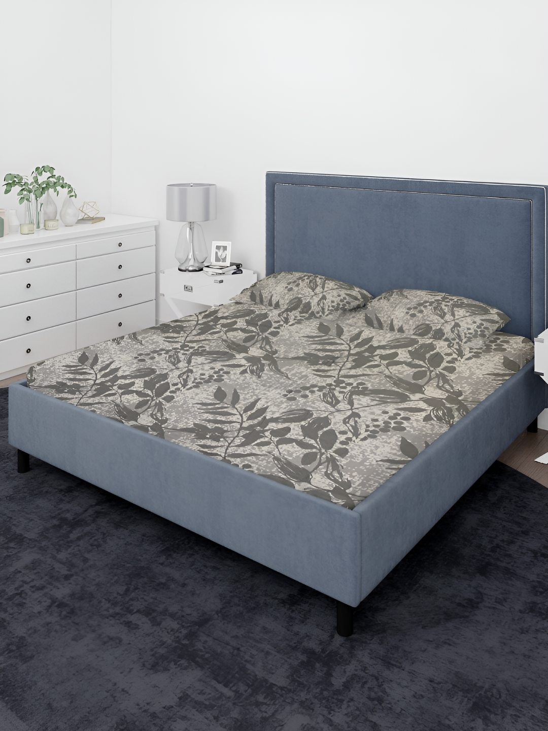 Sleeping Owls- because your sleep matters Beige 144 TC King Bedsheet with 2 Pillow Covers
Sleeping Owls- because your sleep matters Beige 144 TC King Bedsheet with 2 Pillow Covers