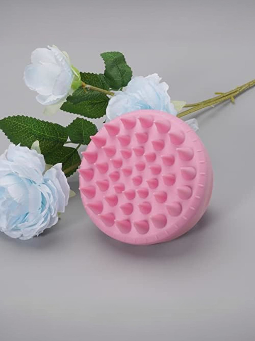 Rey Naturals Hair Scalp Massager Exfoliator Shampoo Brush with Soft Silicone Bristles, Pink
Rey Naturals Hair Scalp Massager Exfoliator Shampoo Brush with Soft Silicone Bristles, Pink