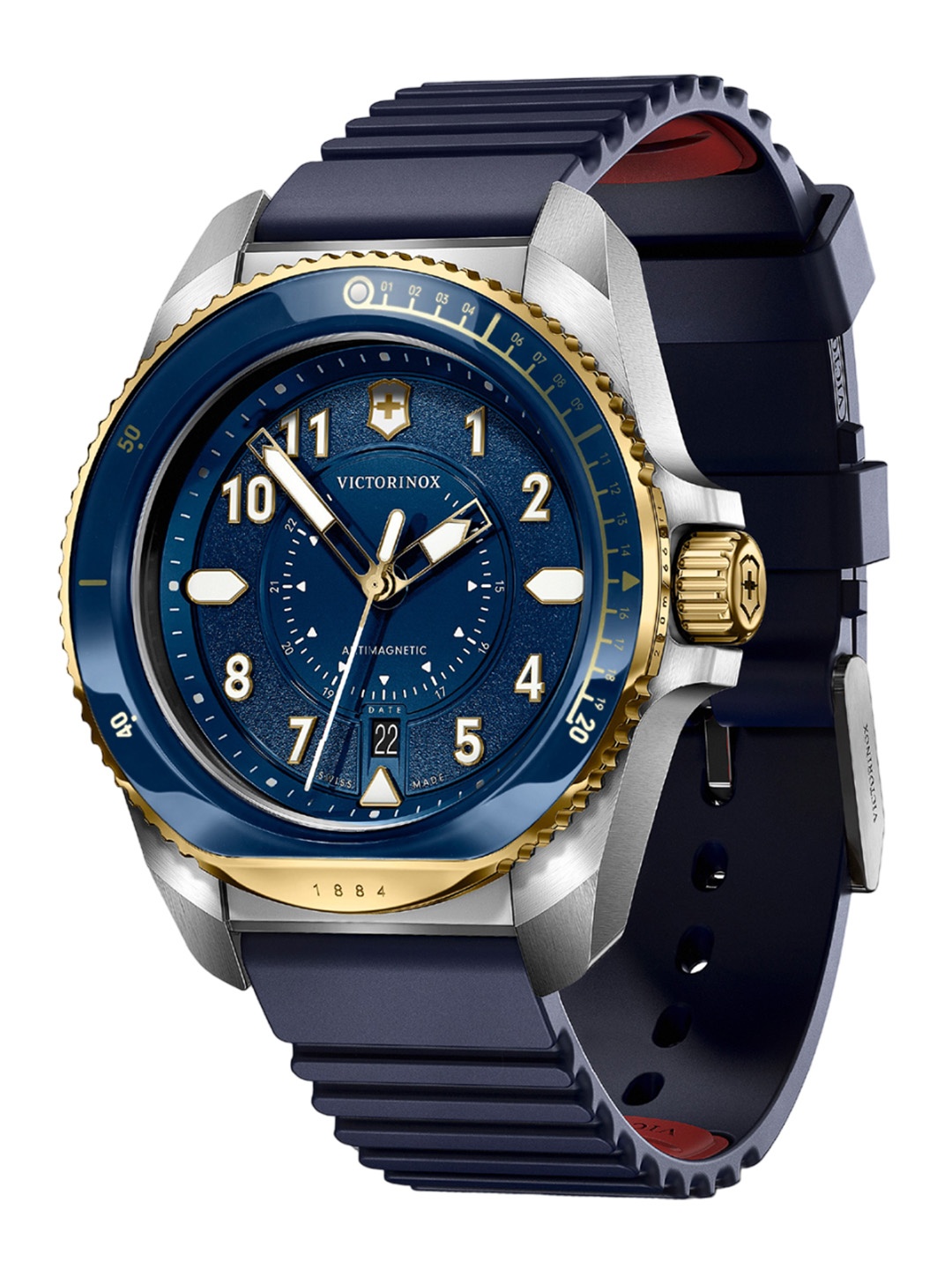 Victorinox Journey 1884 Men Stainless Steel Bracelet Style Straps Analogue Watch 242013, Blue
Victorinox Journey 1884 Men Stainless Steel Bracelet Style Straps Analogue Watch 242013, Blue