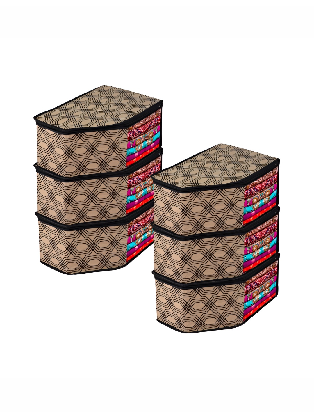 Kuber Industries Brown Geometric Printed 9 Pieces Reusable Multi-Utility Organisers
Kuber Industries Brown Geometric Printed 9 Pieces Reusable Multi-Utility Organisers