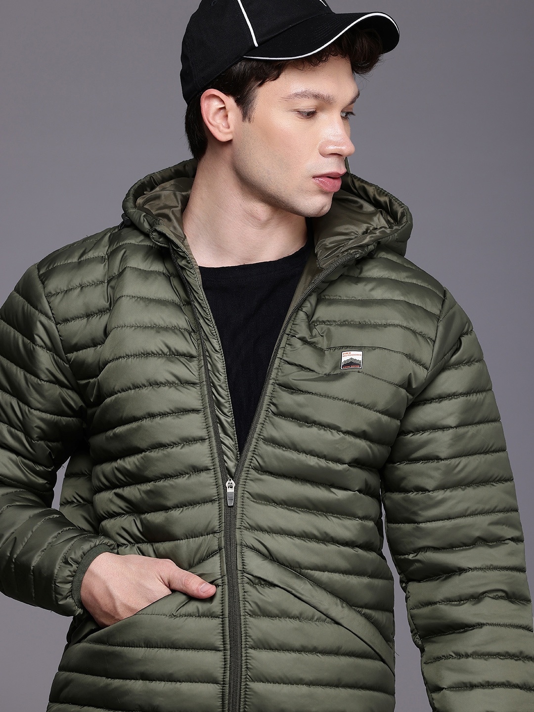 HRX by Hrithik Roshan Nature Therapy Rapid-Dry Antimicrobial Detachable Hood Padded Jacket, Olive
HRX by Hrithik Roshan Nature Therapy Rapid-Dry Antimicrobial Detachable Hood Padded Jacket, Olive