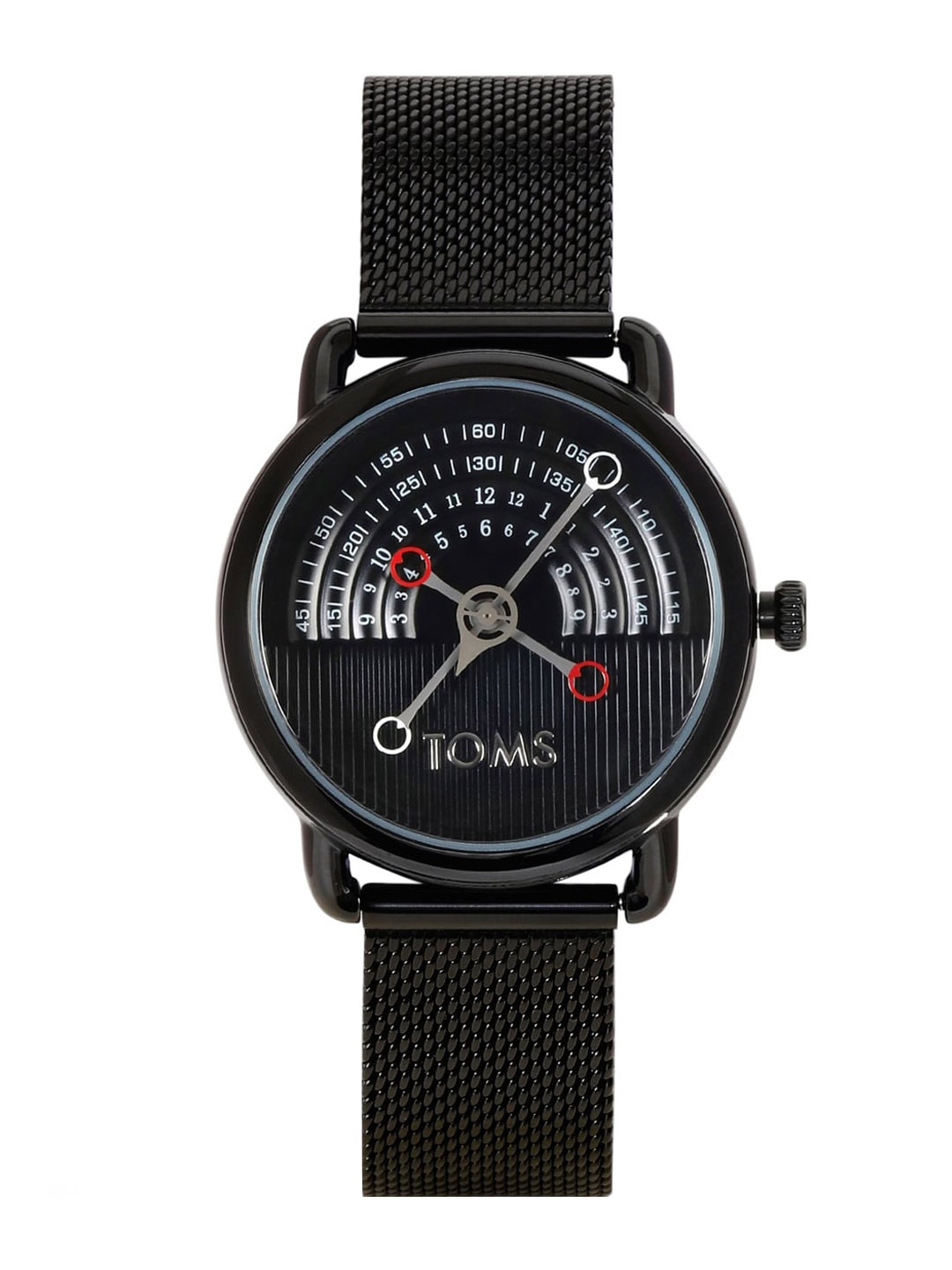 TOMS Men Dial & Stainless Steel Bracelet Style Straps Analogue Watch T1996C-G, Blue
TOMS Men Dial & Stainless Steel Bracelet Style Straps Analogue Watch T1996C-G, Blue