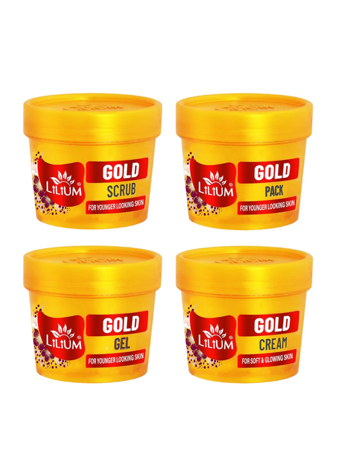 Lilium Gold Facial Kit For Instant Glow With 24K Gold Dust -400g With Cleansing Milk 100ml, Na
Lilium Gold Facial Kit For Instant Glow With 24K Gold Dust -400g With Cleansing Milk 100ml, Na