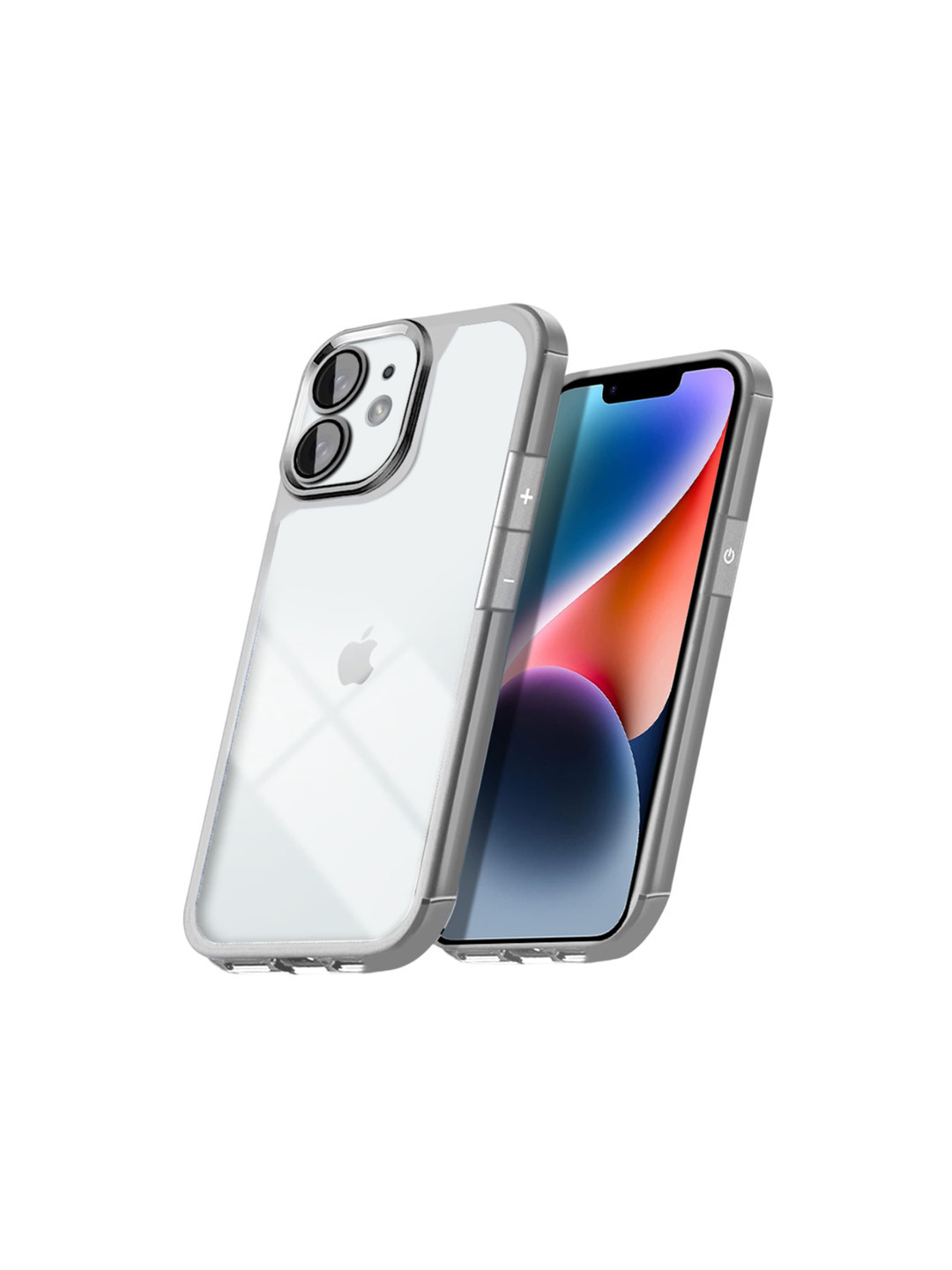 Karwan iPhone 12 Transparent Back Case Mobile Accessories, Silver
Karwan iPhone 12 Transparent Back Case Mobile Accessories, Silver