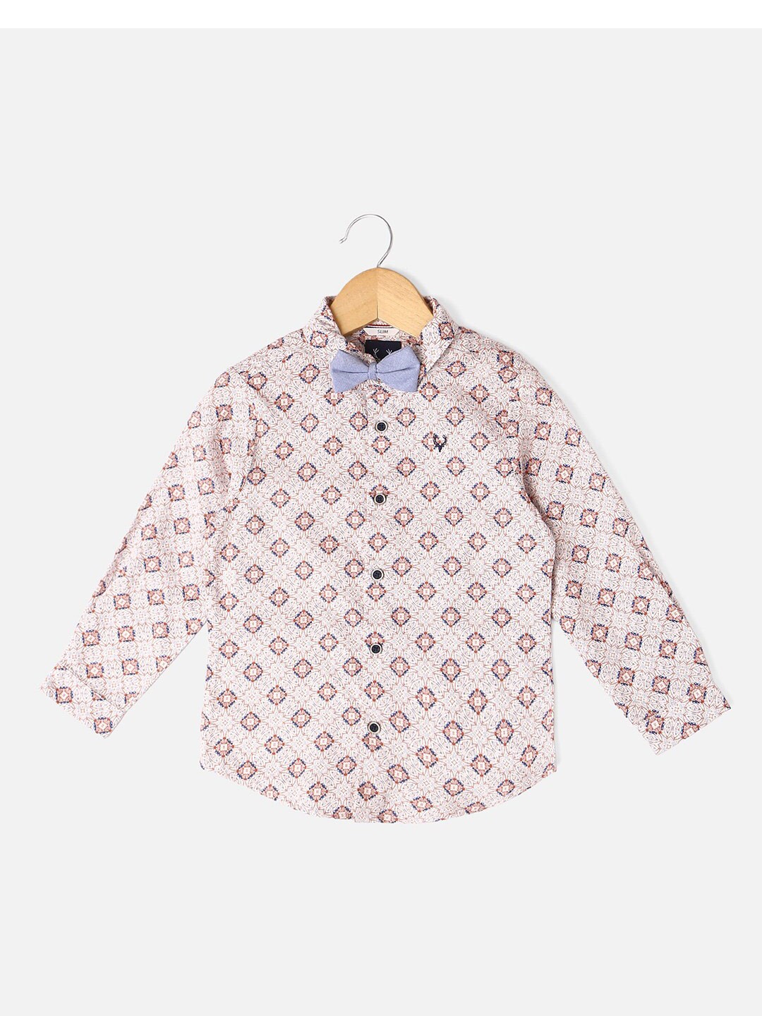 Allen Solly Junior Boys Slim Fit Geometric Printed Spread Collar Cotton Casual Shirt, Pink
Allen Solly Junior Boys Slim Fit Geometric Printed Spread Collar Cotton Casual Shirt, Pink