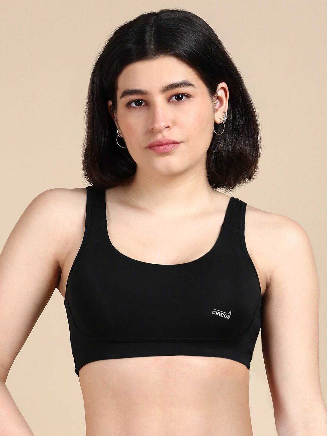 &CIRCUS High Coverage Non-Padded Non Wired Moisture Wicking MicroModal Lounge Bra, Black
&CIRCUS High Coverage Non-Padded Non Wired Moisture Wicking MicroModal Lounge Bra, Black