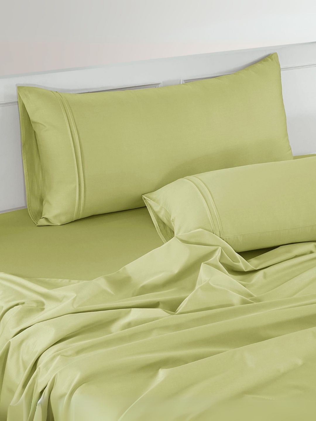 Aurave Rossini Lime Green Plain 400 TC Cotton Satin Flat King Bedsheet 2.74m x 2.74m
Aurave Rossini Lime Green Plain 400 TC Cotton Satin Flat King Bedsheet 2.74m x 2.74m