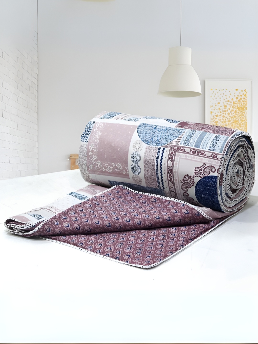 Aurave Iris Burgundy & White Ethnic Motifs Cotton AC Room 150 GSM Single Bed Dohar
Aurave Iris Burgundy & White Ethnic Motifs Cotton AC Room 150 GSM Single Bed Dohar