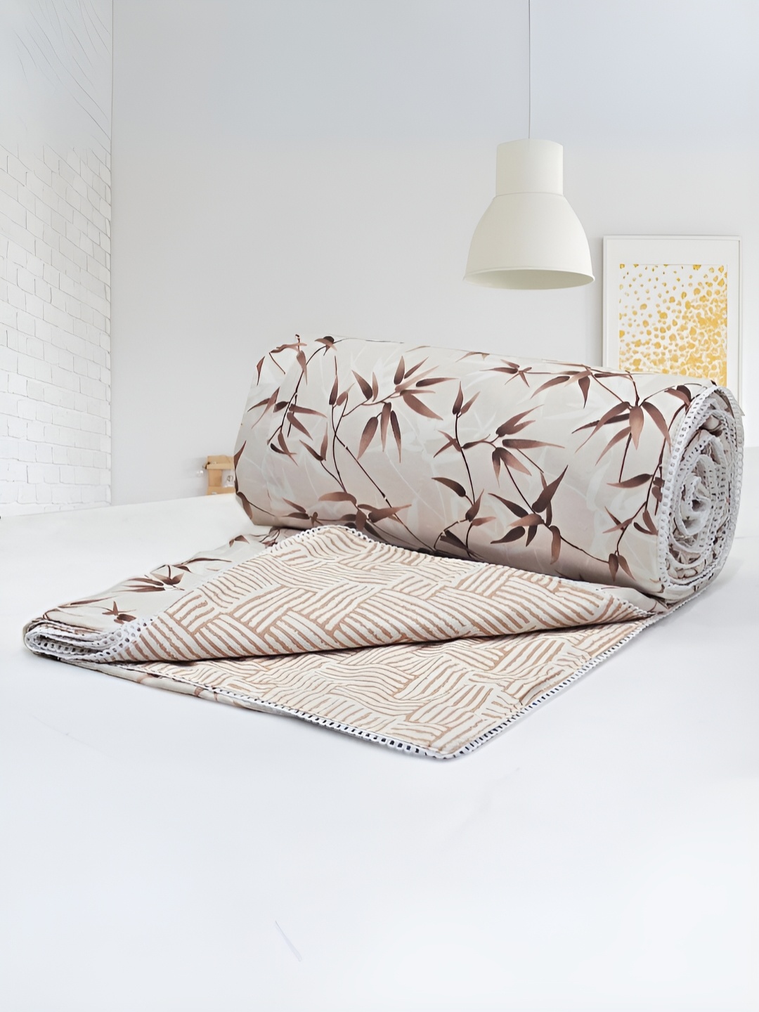 Aurave Iris Designer Brown Floral Reversible Cotton AC Room 150 GSM Single Bed Dohar
Aurave Iris Designer Brown Floral Reversible Cotton AC Room 150 GSM Single Bed Dohar