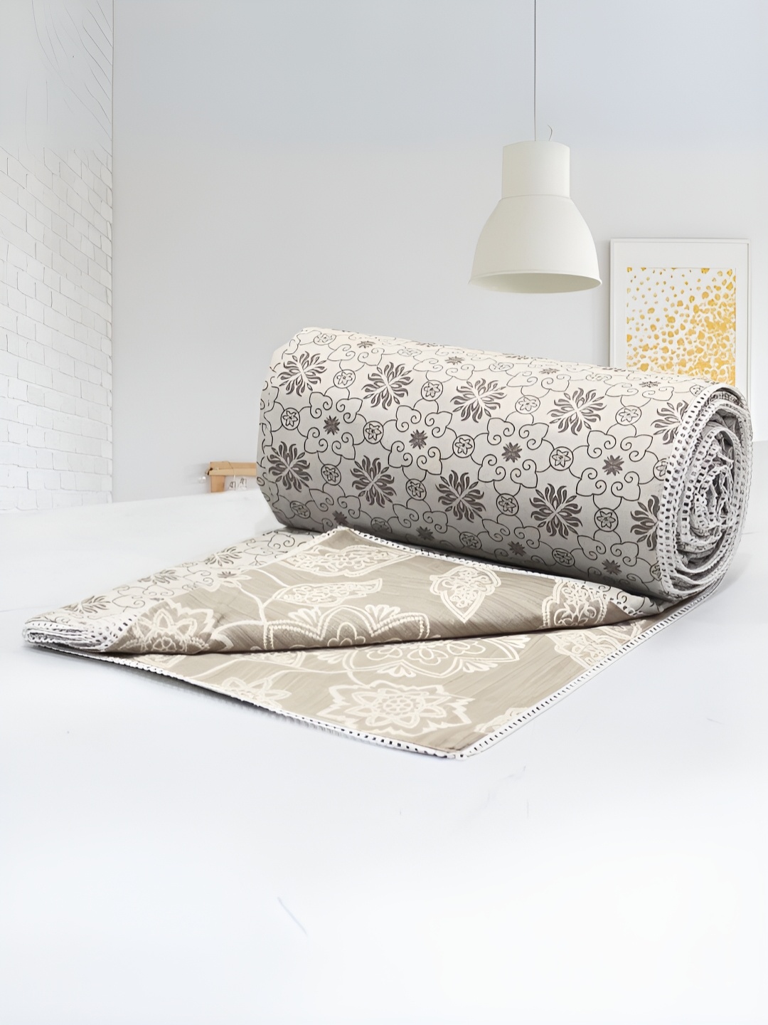 Aurave Iris Brown & Off White Floral Cotton AC Room 150 GSM Reversible Double Bed Dohar
Aurave Iris Brown & Off White Floral Cotton AC Room 150 GSM Reversible Double Bed Dohar