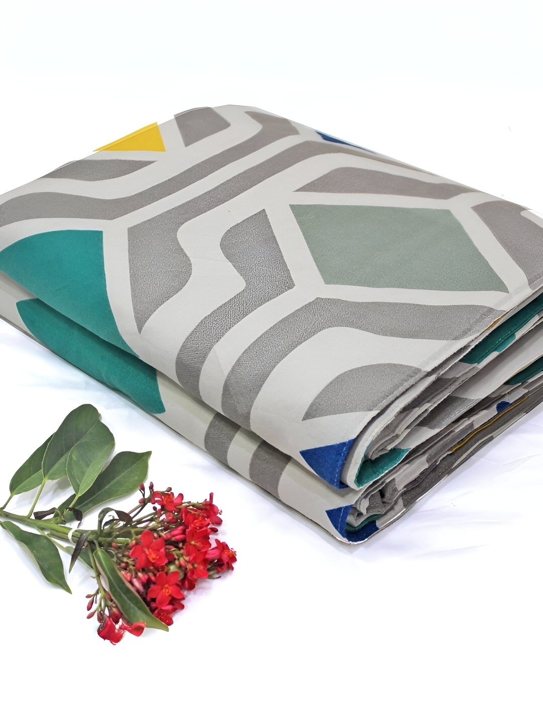 Aurave olivia White & Blue Geometric Microfiber Mild Winter 150 GSM Single Bed Dohar
Aurave olivia White & Blue Geometric Microfiber Mild Winter 150 GSM Single Bed Dohar