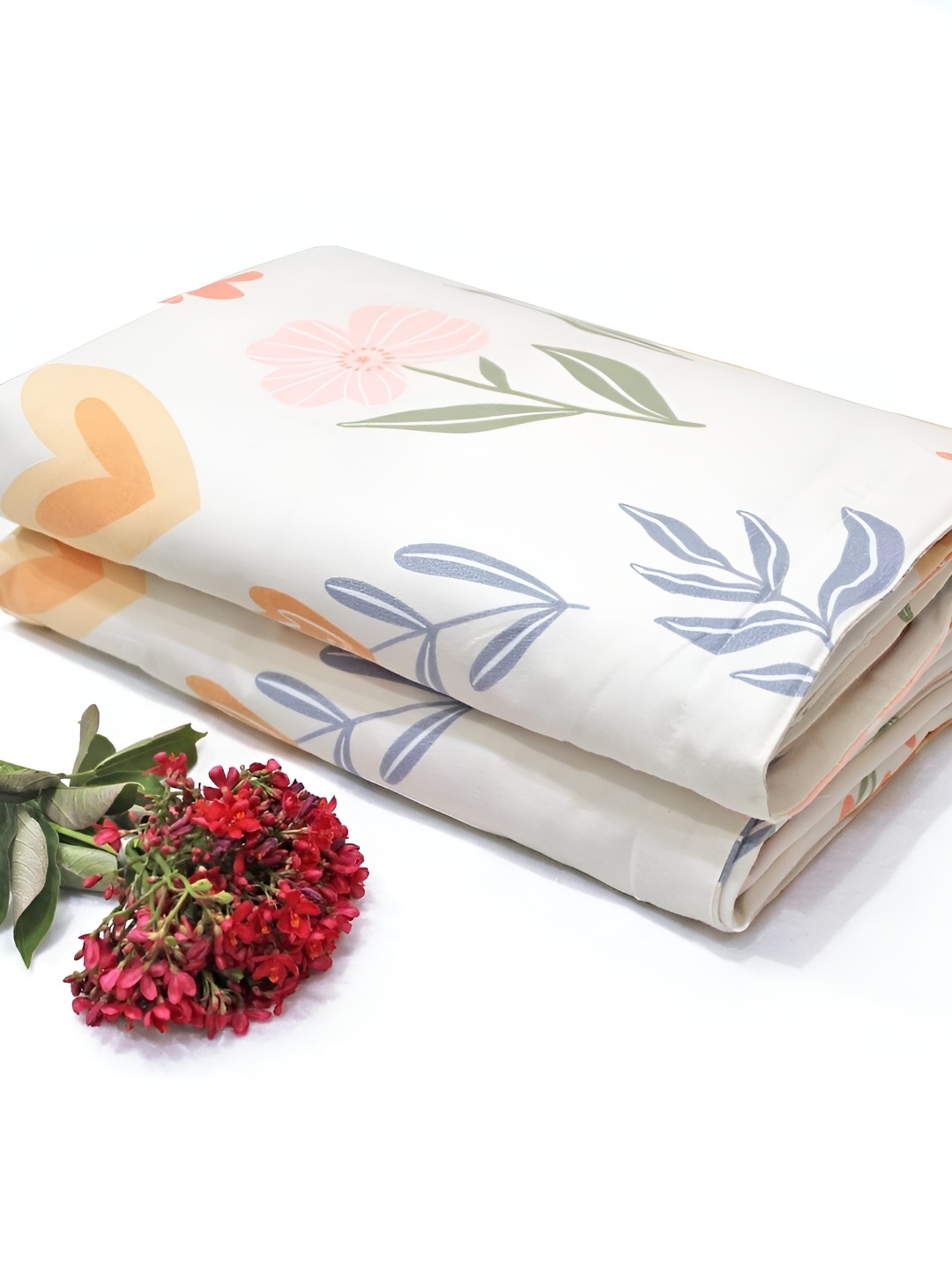 Aurave olivia White Floral Microfiber Reversible Mild Winter 150 GSM Double Bed Dohar
Aurave olivia White Floral Microfiber Reversible Mild Winter 150 GSM Double Bed Dohar