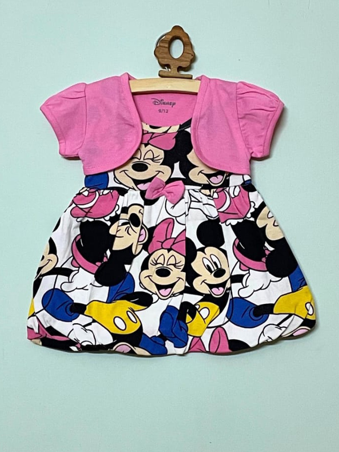 BAESD Girls Mickey & Minnie Printed Sleeveless Cotton A-Line Dress With Overcoat, Black
BAESD Girls Mickey & Minnie Printed Sleeveless Cotton A-Line Dress With Overcoat, Black