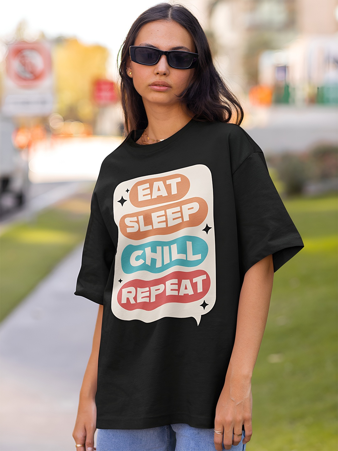 Beetein Lamhein Typography Printed Drop-Shoulder Sleeves Oversized Pure Cotton T-shirt, Black
Beetein Lamhein Typography Printed Drop-Shoulder Sleeves Oversized Pure Cotton T-shirt, Black