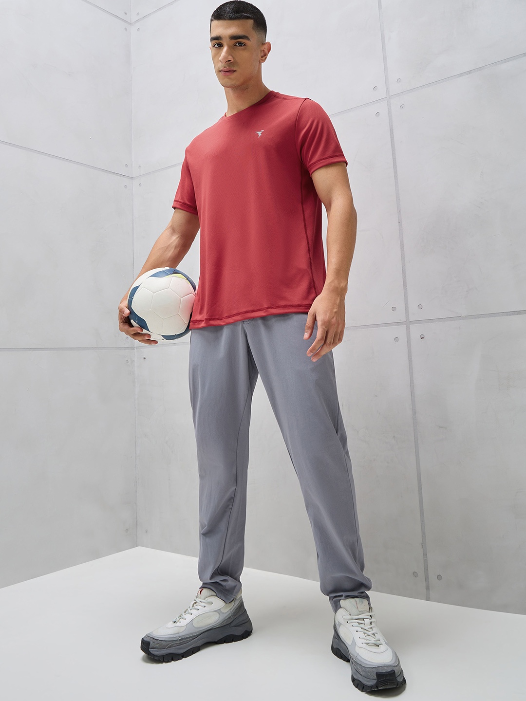 Technosport Round Neck Anti Odour UPF50+ Sun Protection Slim Fit Training T-shirt, Red
Technosport Round Neck Anti Odour UPF50+ Sun Protection Slim Fit Training T-shirt, Red