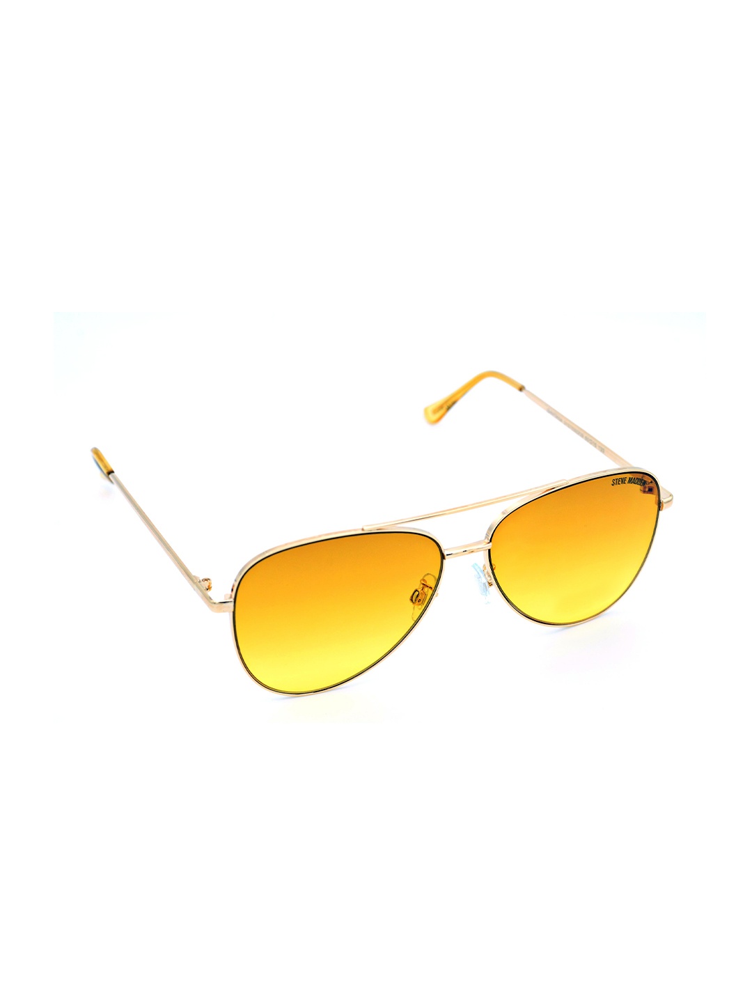 Steve Madden Outlook Unisex Aviator Sunglasses with UV Protected Lens 16426945399, Yellow
Steve Madden Outlook Unisex Aviator Sunglasses with UV Protected Lens 16426945399, Yellow