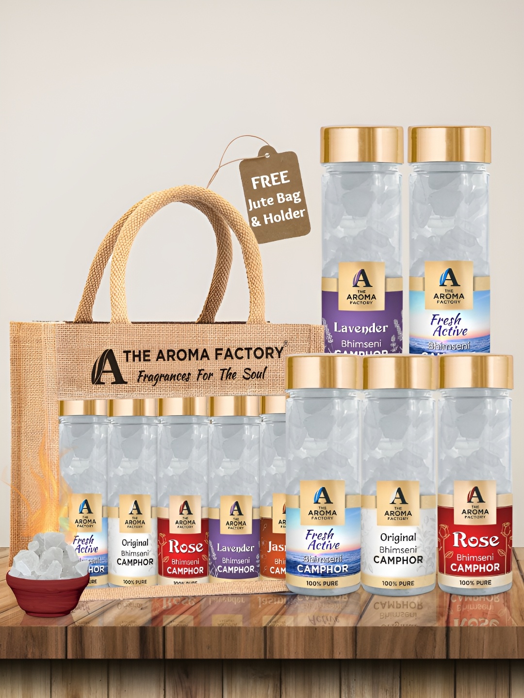 The Aroma Factory White 6 Pieces Fresh,Original,Rose,Lavender & Jasmine Scented Camphors
The Aroma Factory White 6 Pieces Fresh,Original,Rose,Lavender & Jasmine Scented Camphors