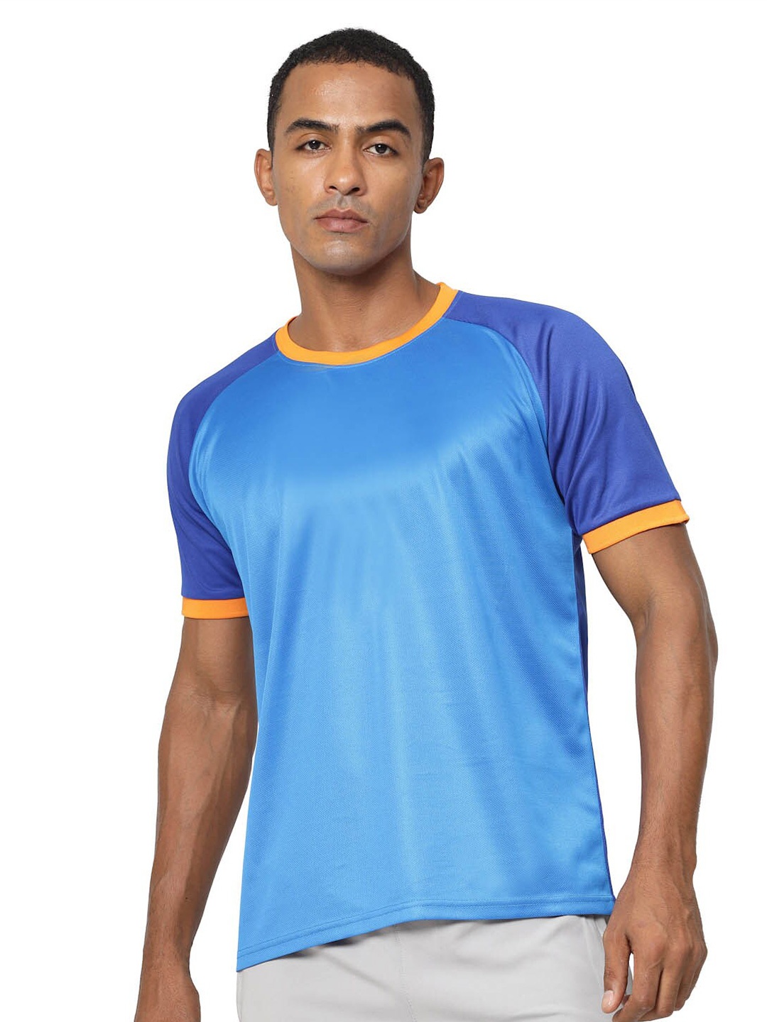 FUNDOO Colourblocked Polo Collar Slim Fit Short Sleeves Dri-FIT T-shirt, Blue
FUNDOO Colourblocked Polo Collar Slim Fit Short Sleeves Dri-FIT T-shirt, Blue