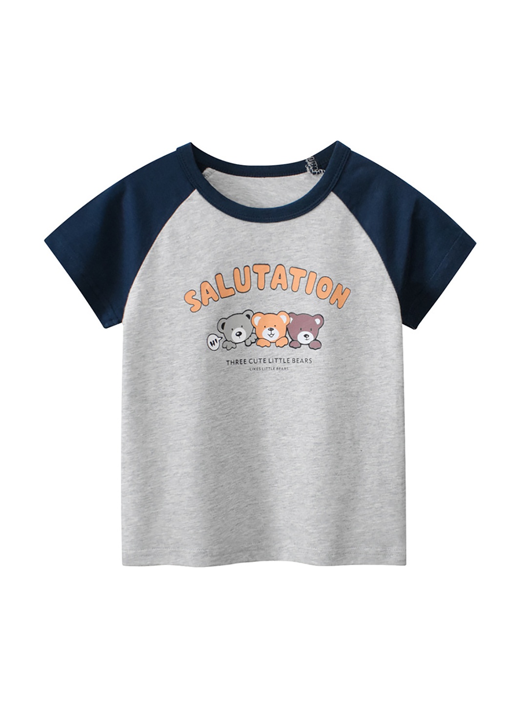 StyleCast x Revolte Boys Round Neck Raglan Sleeves Typography Printed Cotton T-shirt, Grey
StyleCast x Revolte Boys Round Neck Raglan Sleeves Typography Printed Cotton T-shirt, Grey
