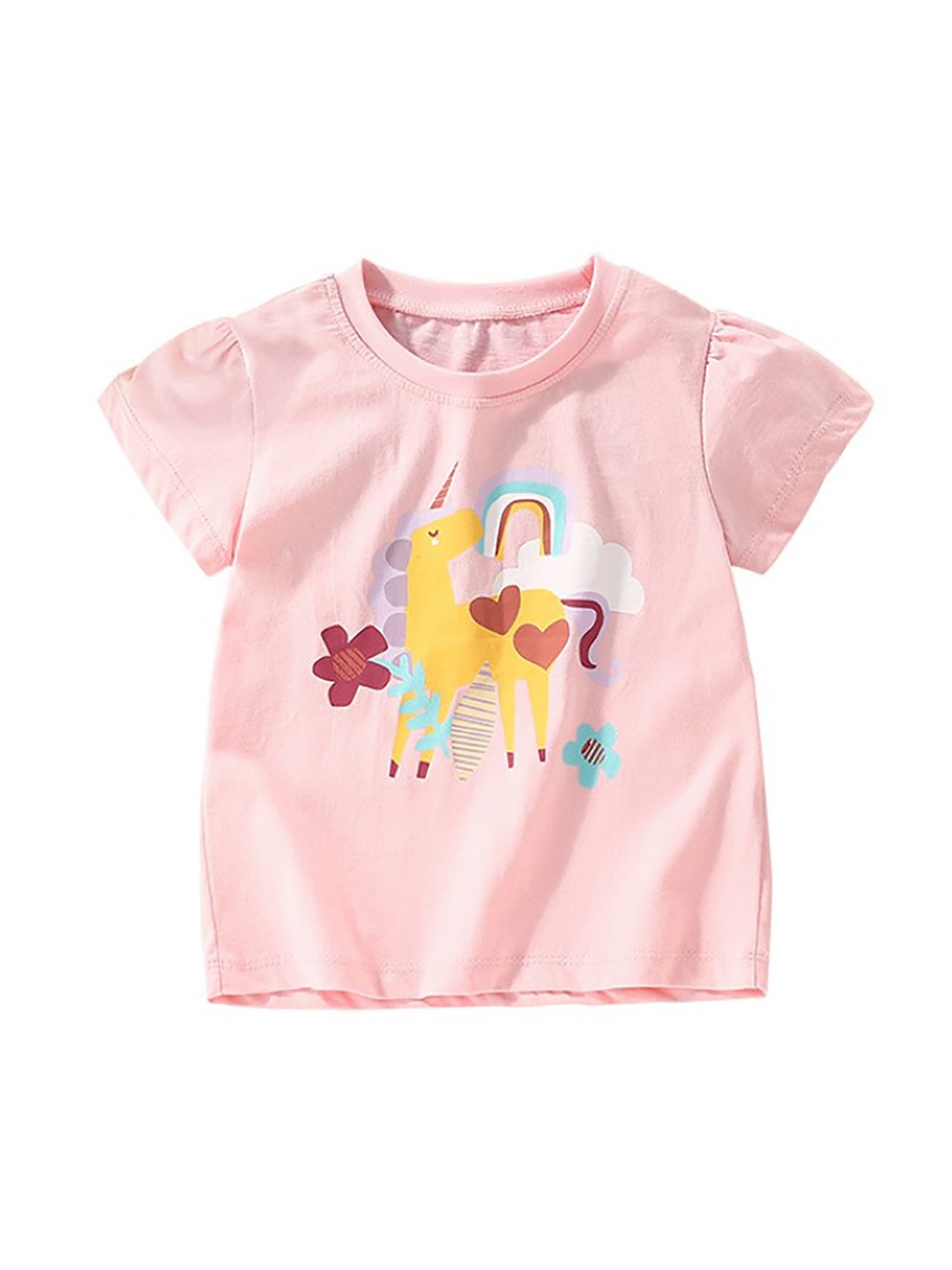 StyleCast x Revolte Girls Round Neck Short Sleeves Graphic Printed Cotton T-shirt, Pink
StyleCast x Revolte Girls Round Neck Short Sleeves Graphic Printed Cotton T-shirt, Pink