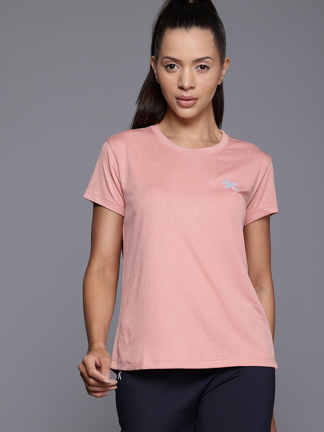 HRX by Hrithik Roshan Rapid-Dry Running T-shirt, Pink
HRX by Hrithik Roshan Rapid-Dry Running T-shirt, Pink
