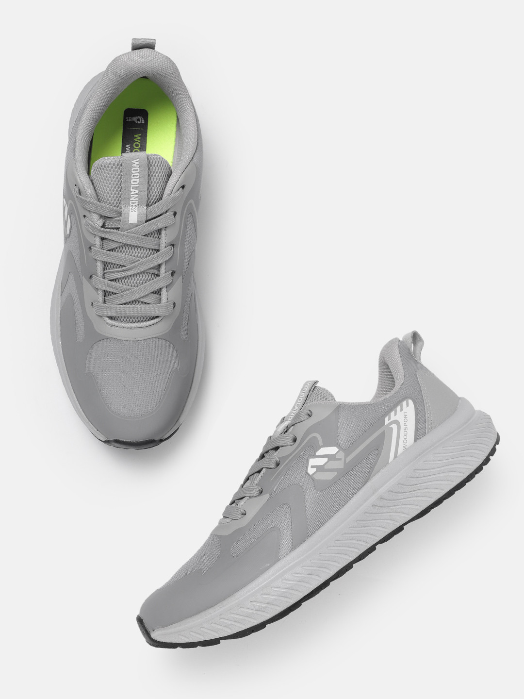 Woodland Men Running Shoes, Grey 
Woodland Men Running Shoes, Grey