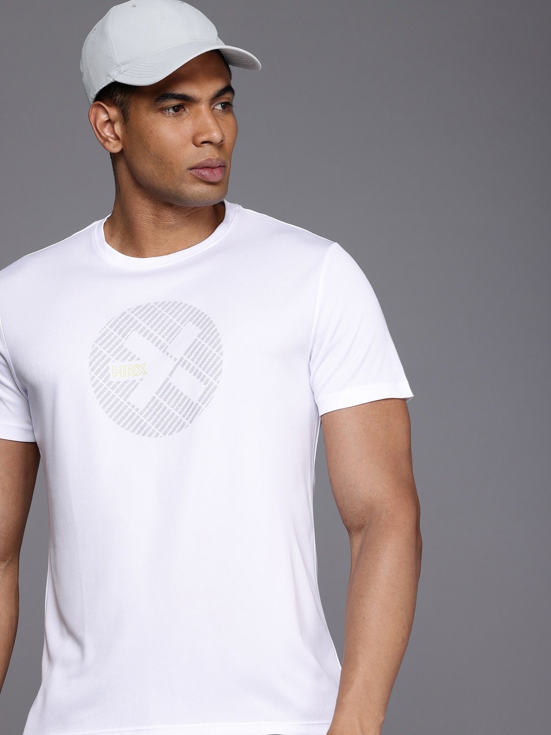 HRX by Hrithik Roshan Brand Logo Printed Rapid-Dry Anti-Microbial Finish Running T-shirt, White
HRX by Hrithik Roshan Brand Logo Printed Rapid-Dry Anti-Microbial Finish Running T-shirt, White