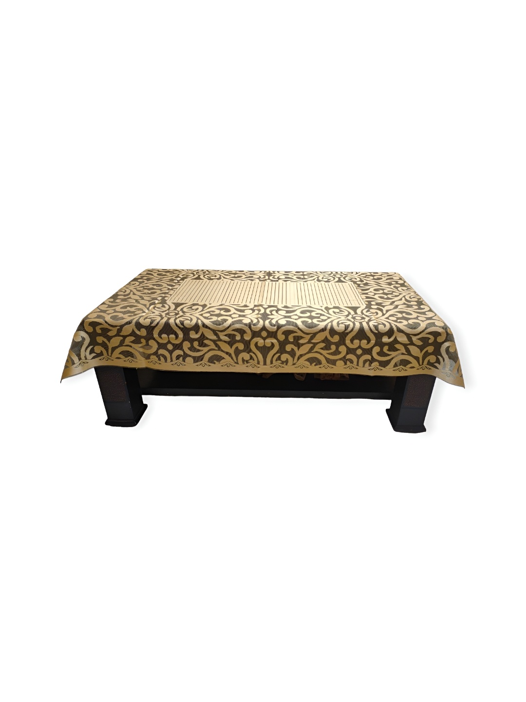 TANLOOMS Gold-Toned & Brown Floral Print Cotton Rectangular 2-Seater Table Cover
TANLOOMS Gold-Toned & Brown Floral Print Cotton Rectangular 2-Seater Table Cover