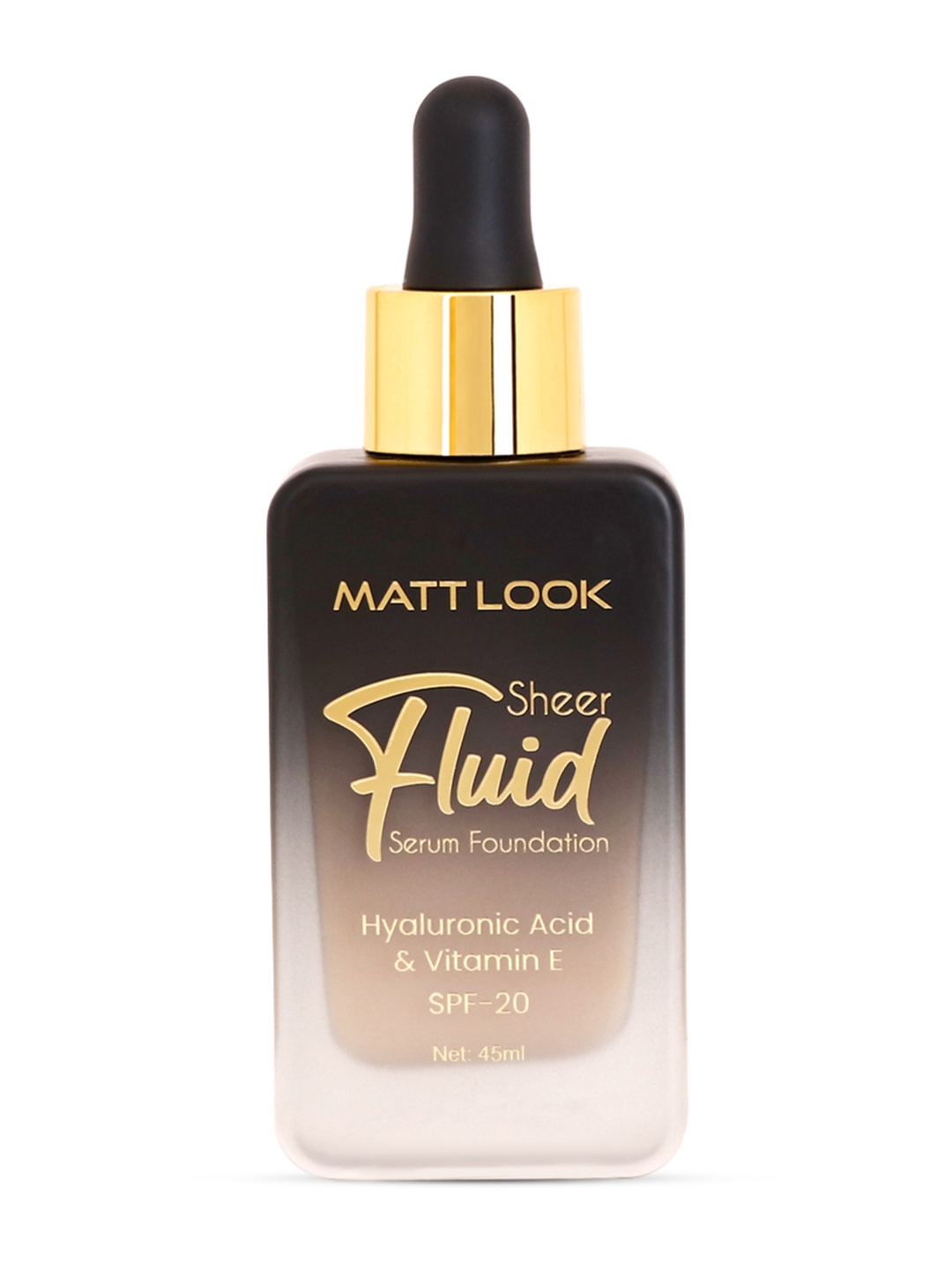 MATTLOOK Sheer Fluid Serum Foundation SPF20 with Hyaluronic Acid - Dessert Beige, Off white
MATTLOOK Sheer Fluid Serum Foundation SPF20 with Hyaluronic Acid - Dessert Beige, Off white