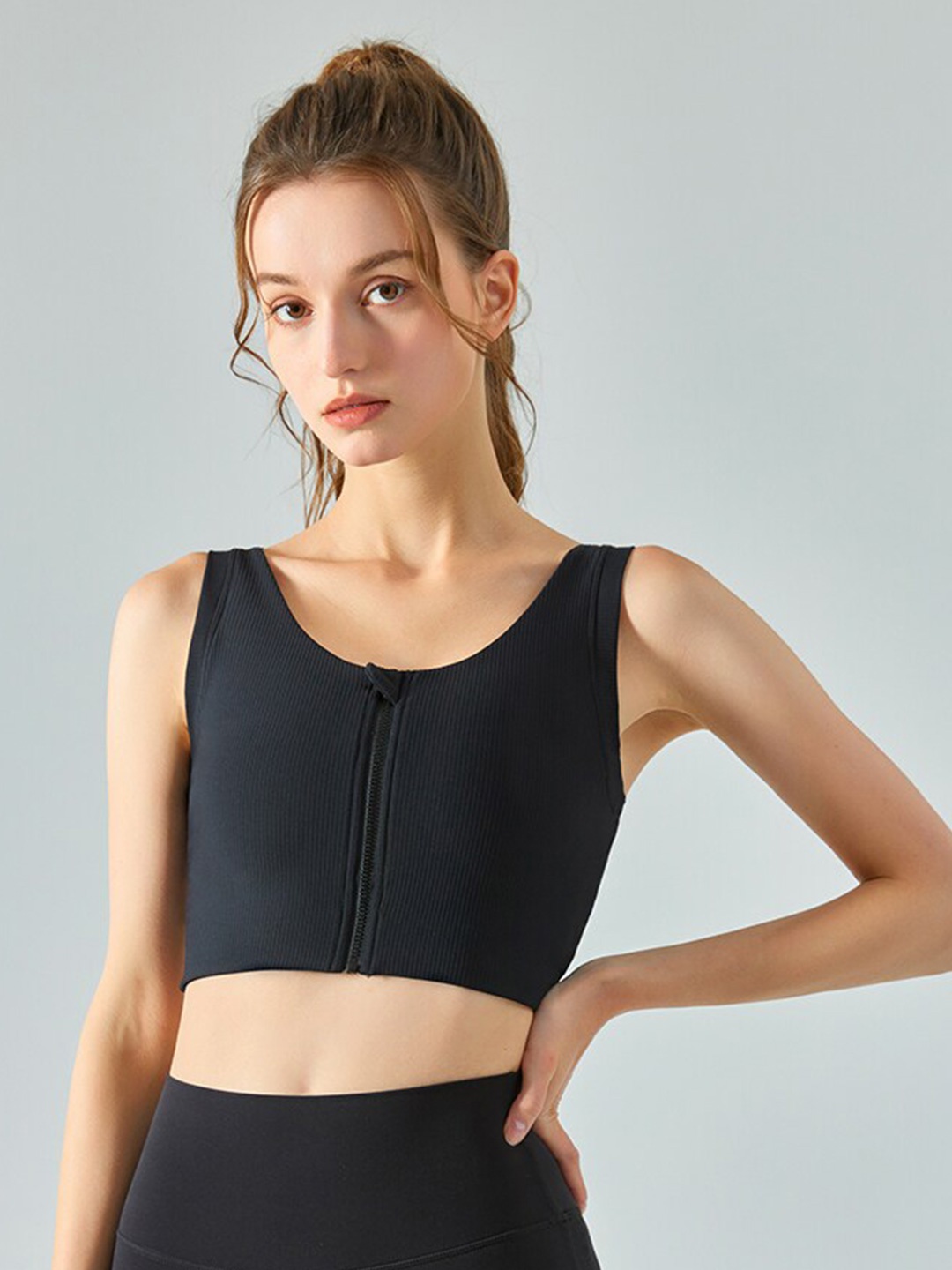 JC Collection Full Coverage Heavily Padded Workout Bra With 360 Degree Support, Black
JC Collection Full Coverage Heavily Padded Workout Bra With 360 Degree Support, Black