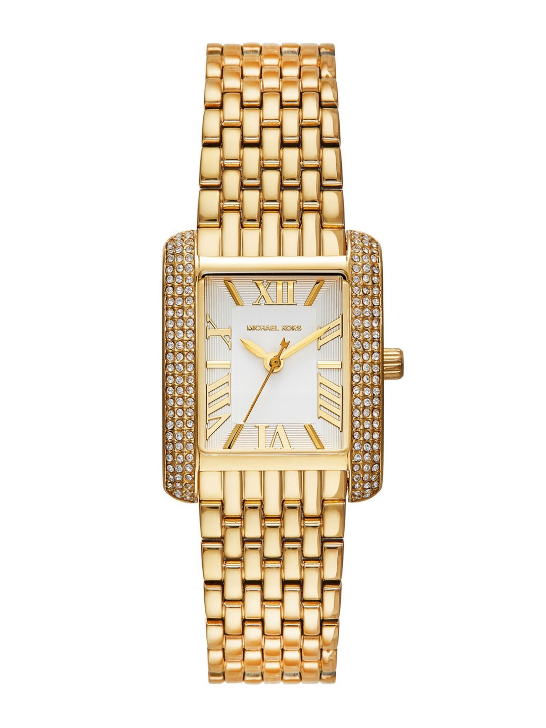 Michael Kors Emery Women Stainless Steel Bracelet Style Straps Analogue Watch MK4826, Gold
Michael Kors Emery Women Stainless Steel Bracelet Style Straps Analogue Watch MK4826, Gold