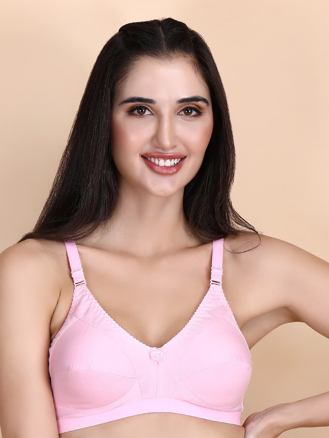 Hill Islands Full Coverage Non Padded Anti Odour Cotton Everyday Bra- All Day Comfort, Pink
Hill Islands Full Coverage Non Padded Anti Odour Cotton Everyday Bra- All Day Comfort, Pink