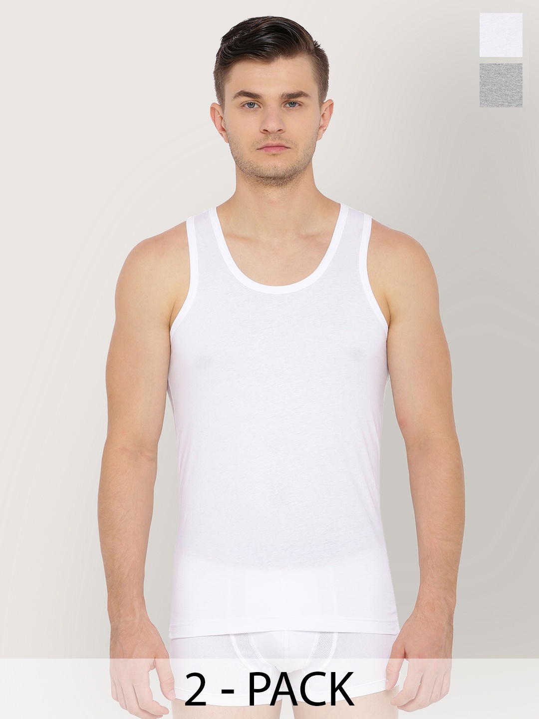 Van Heusen Pack Of 2 Cotton Round Neck Innerwear Vests 2113524-1-6968560, White
Van Heusen Pack Of 2 Cotton Round Neck Innerwear Vests 2113524-1-6968560, White