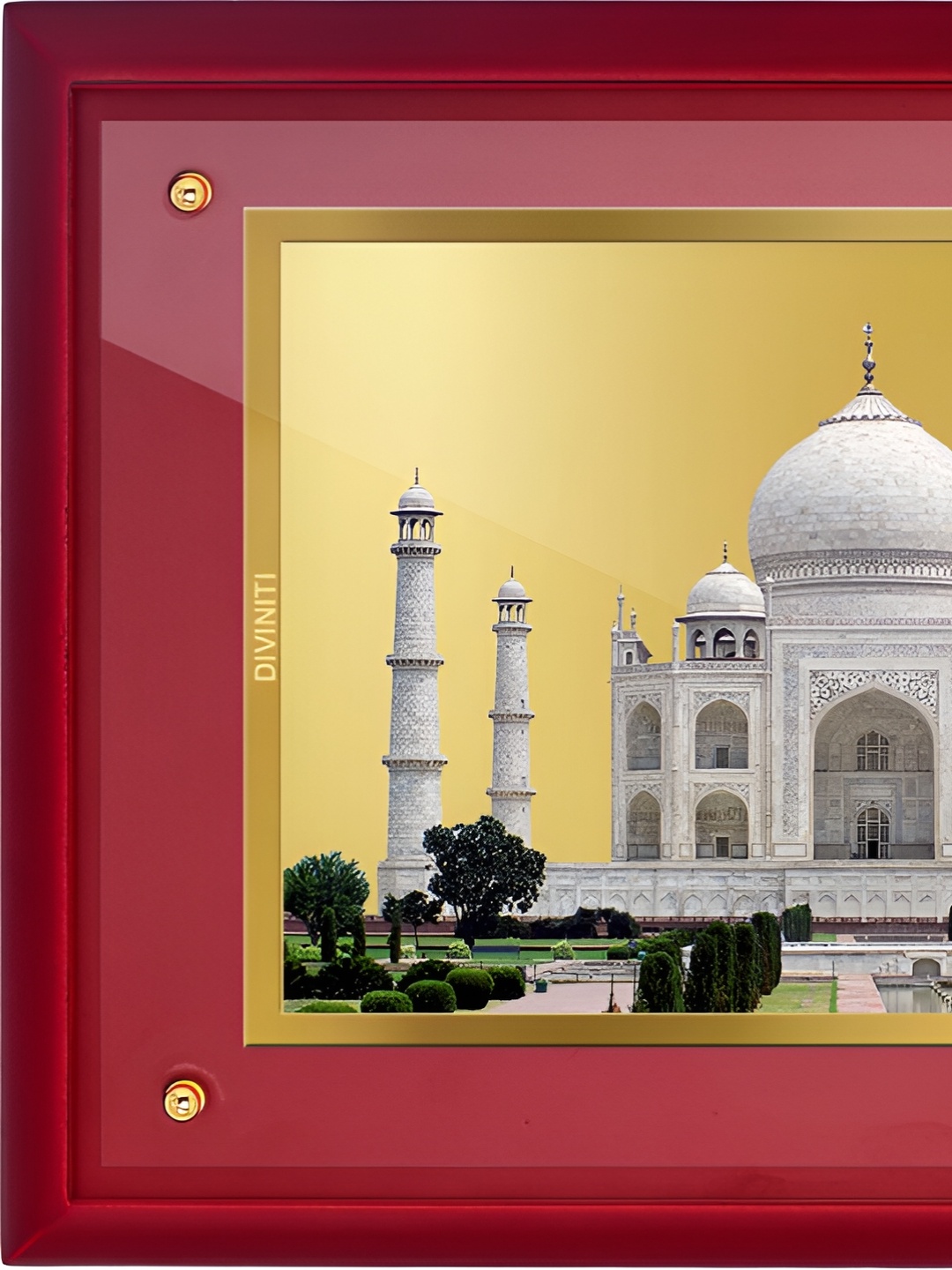 DIVINITI Brown Wooden Wall Photo Frame