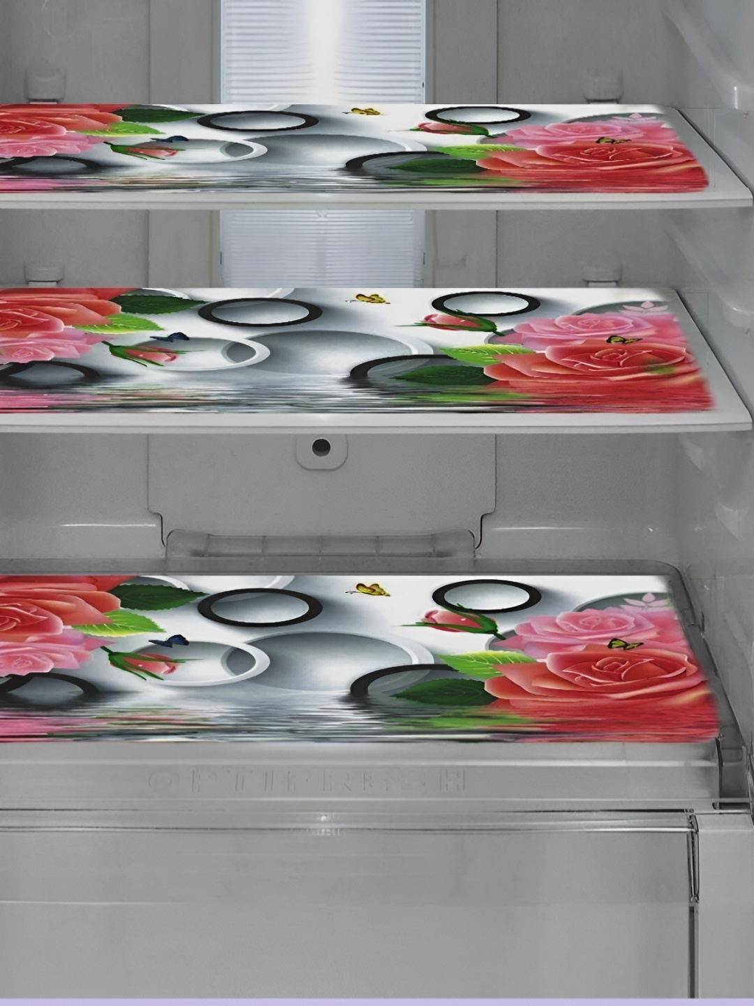 REVEXO Blue 3 Pieces Printed Appliance covers