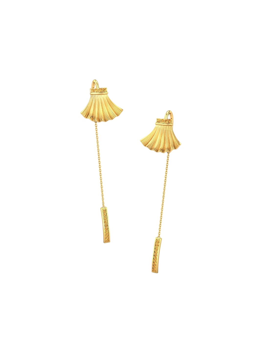 CANDERE A KALYAN JEWELLERS COMPANY 18KT (750) Gold Cubic Zirconia Studded Earrings-4.6 gm
CANDERE A KALYAN JEWELLERS COMPANY 18KT (750) Gold Cubic Zirconia Studded Earrings-4.6 gm