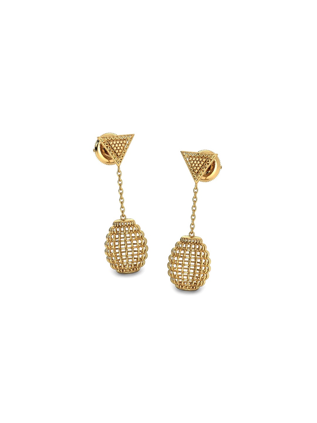 CANDERE A KALYAN JEWELLERS COMPANY 18KT (750) BIS Hallmark Gold Dangle Earrings-2.3 gm
CANDERE A KALYAN JEWELLERS COMPANY 18KT (750) BIS Hallmark Gold Dangle Earrings-2.3 gm