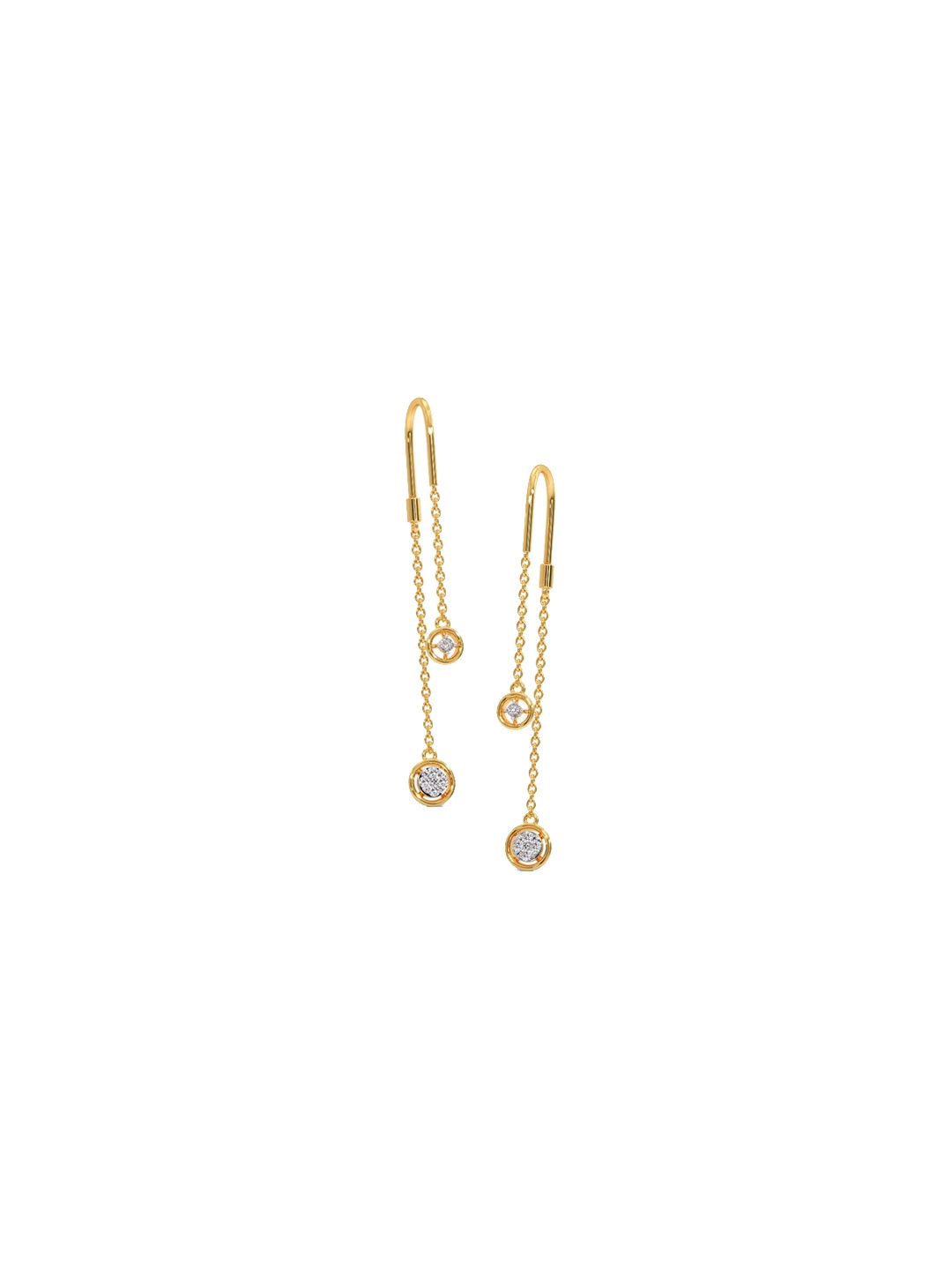 CANDERE A KALYAN JEWELLERS COMPANY BIS Hallmark 14KT (585) Gold Diamond Earrings-1.6 gm
CANDERE A KALYAN JEWELLERS COMPANY BIS Hallmark 14KT (585) Gold Diamond Earrings-1.6 gm
