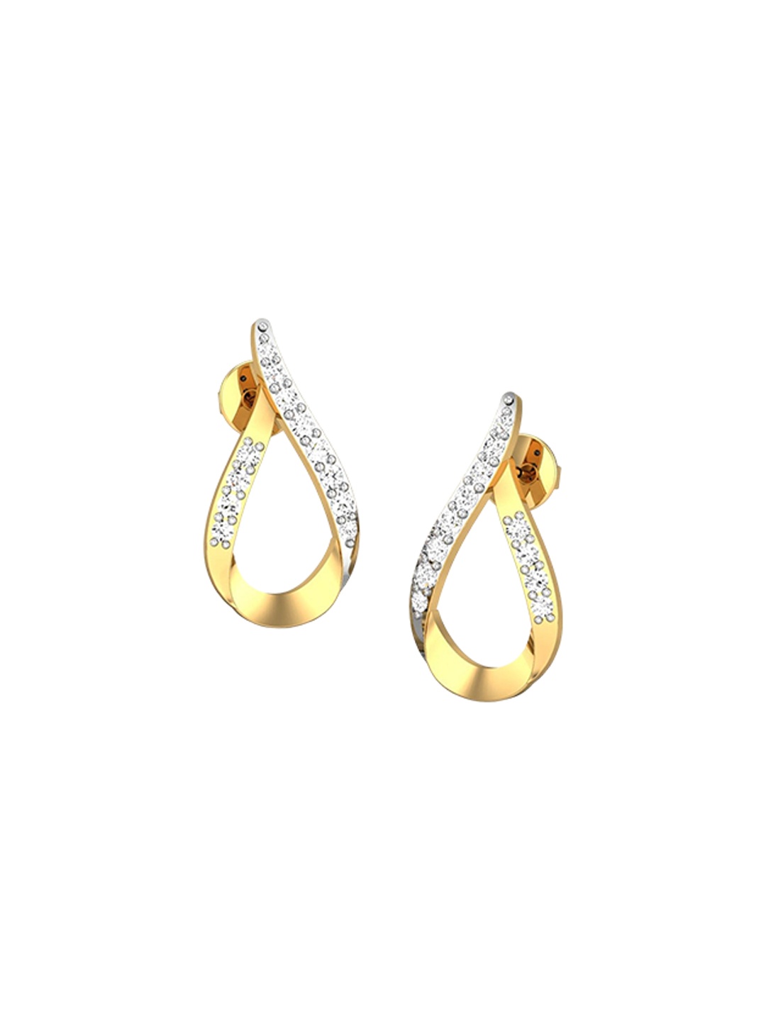 CANDERE A KALYAN JEWELLERS COMPANY 22KT (916) Gold Cubic Zirconia Studded Earrings-2.9 gm
CANDERE A KALYAN JEWELLERS COMPANY 22KT (916) Gold Cubic Zirconia Studded Earrings-2.9 gm