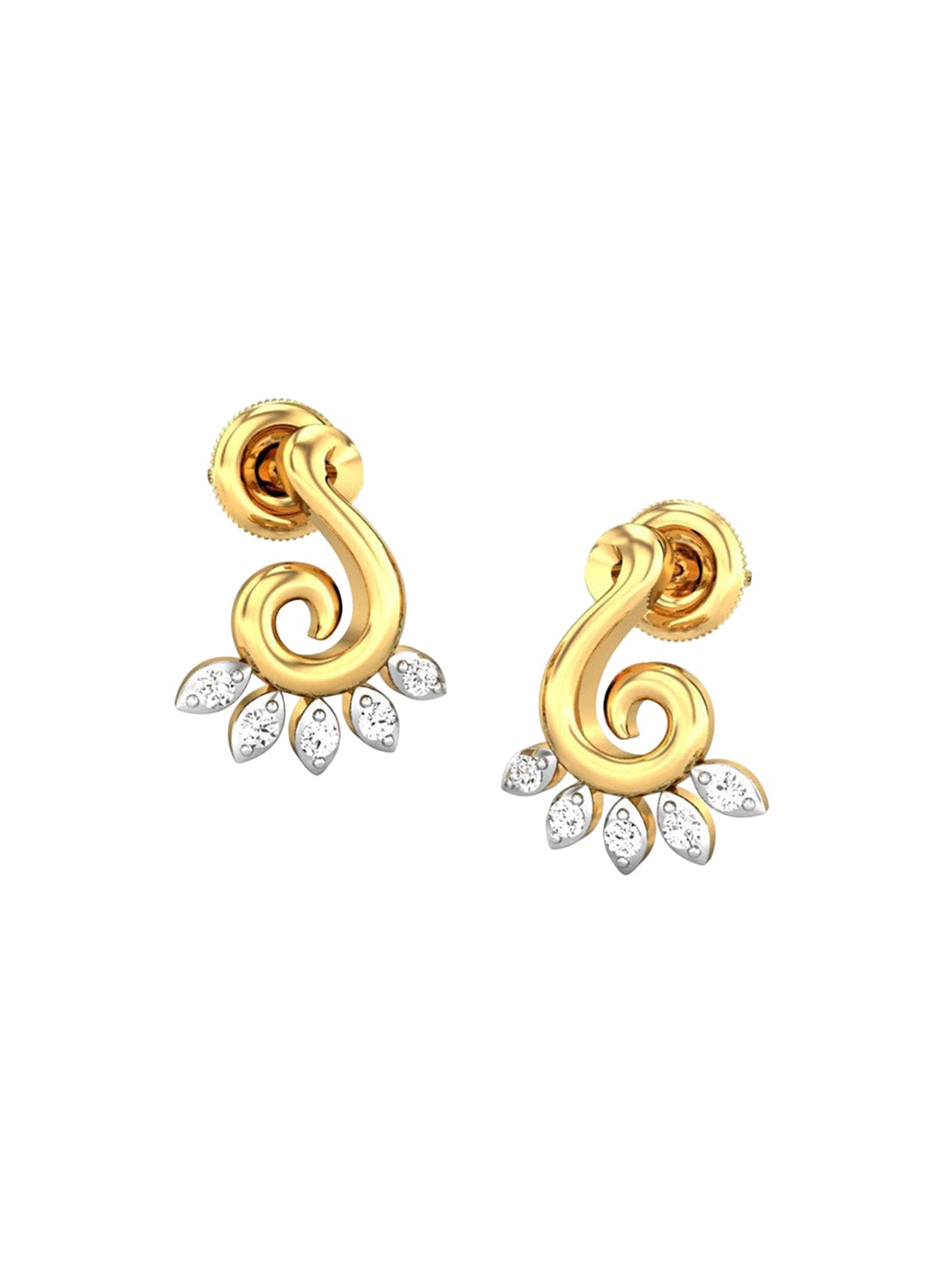 CANDERE A KALYAN JEWELLERS COMPANY 14KT (585) Gold Cubic Zirconia Studded Earrings-1.62 gm
CANDERE A KALYAN JEWELLERS COMPANY 14KT (585) Gold Cubic Zirconia Studded Earrings-1.62 gm