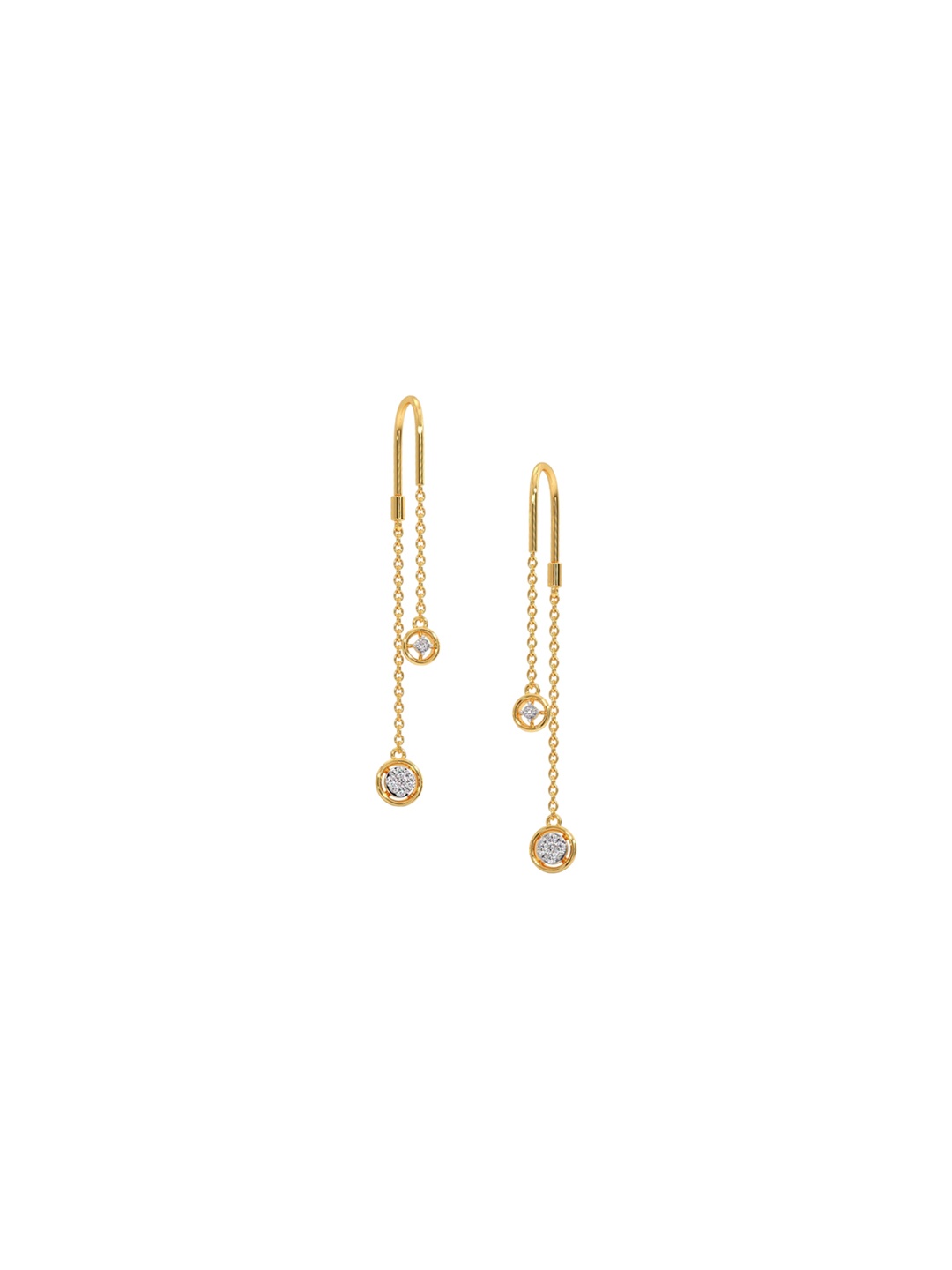 CANDERE A KALYAN JEWELLERS COMPANY BIS Hallmark 18KT (750) Gold Diamond Earrings-1.88 gm
CANDERE A KALYAN JEWELLERS COMPANY BIS Hallmark 18KT (750) Gold Diamond Earrings-1.88 gm