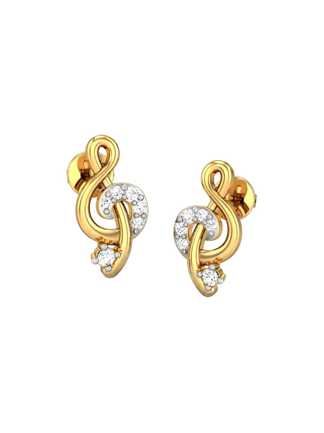 CANDERE A KALYAN JEWELLERS COMPANY 22KT (916) Gold Cubic Zirconia Studded Earrings-2.49 gm
CANDERE A KALYAN JEWELLERS COMPANY 22KT (916) Gold Cubic Zirconia Studded Earrings-2.49 gm