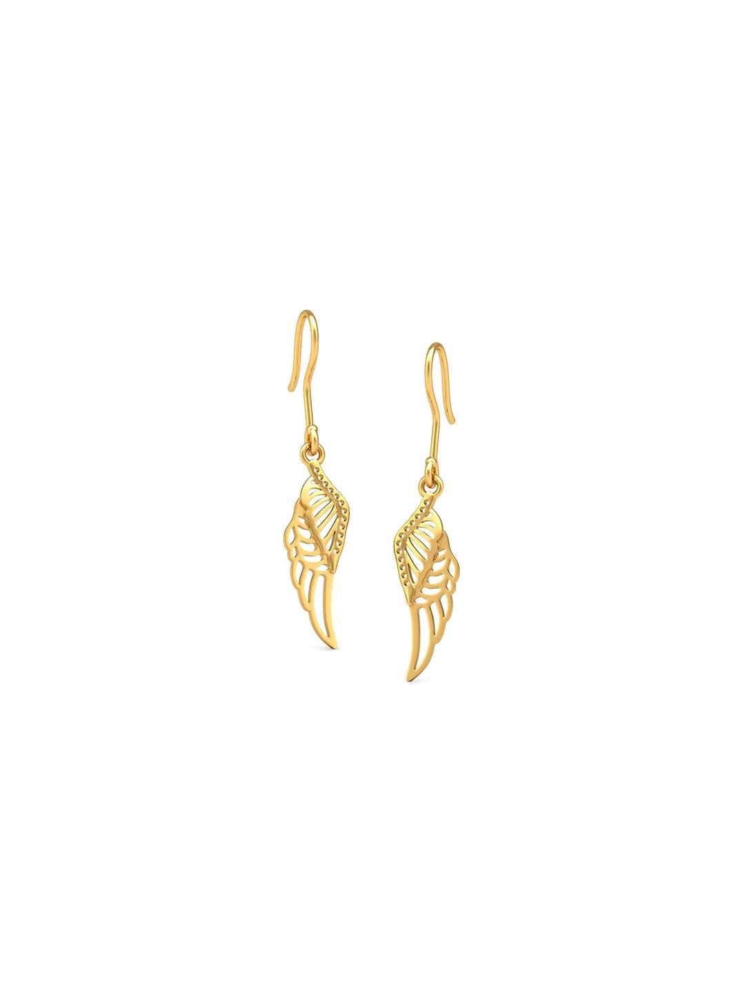 CANDERE A KALYAN JEWELLERS COMPANY 18KT (750) BIS Hallmark Gold Dangle Earrings-1.68 gm
CANDERE A KALYAN JEWELLERS COMPANY 18KT (750) BIS Hallmark Gold Dangle Earrings-1.68 gm